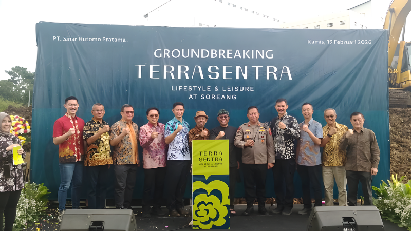 Groundbreaking Terra Sentra Mall Soreang